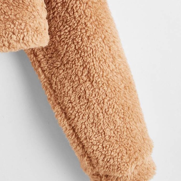 Crop Sherpa jacket - Picture 3 of 4